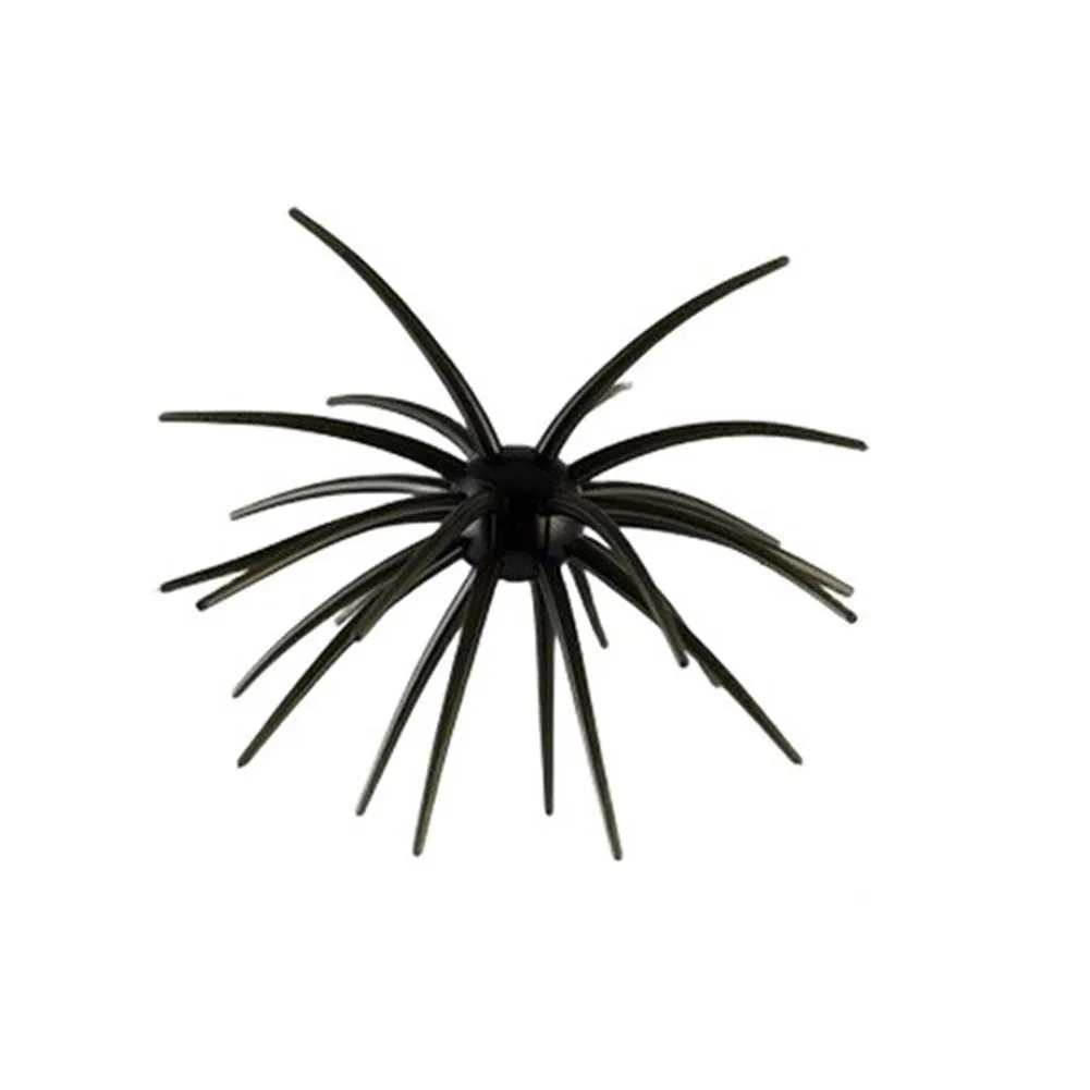 9pcs Floating Sea Urchin Soft Bait for Bass Trout Fishing TPE Material 11cm Length 10g Weight Natural Swimming Action