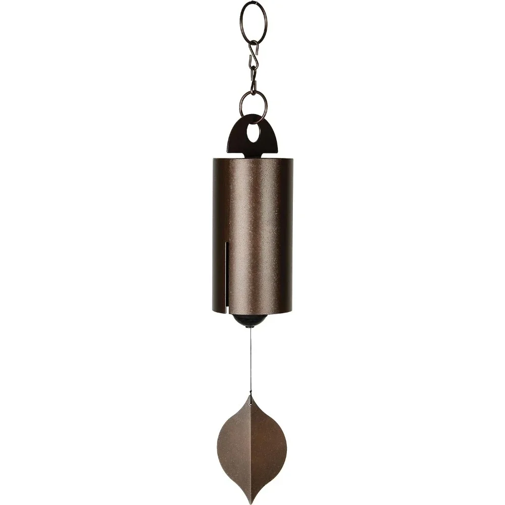 

Wind Chimes Heroic Windbell Antique Copper Aluminum, Steel Bell, Large 40 - Inch, Deep Tone Sound Wind Bell for Outdoor Decor