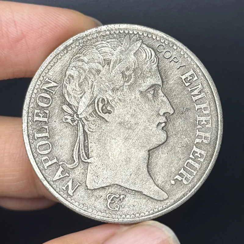 France 1812 Portrait of Napoleon I 5 francs replica commemorative coin，European craft collection coin, holiday gift