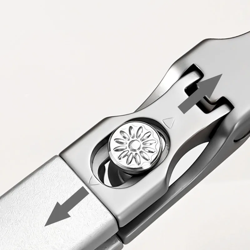 2pcs/set Nail Care Kit Heavy-Duty Precision Cutting for Thick Nails Includes Slant Tweezers Cuticle Pusher Eagle Beak Pliers