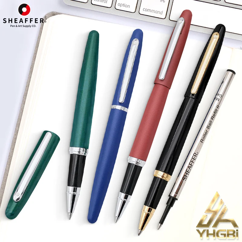 Sheaffer latão metal fosco orb caneta assinatura criativa caneta escritório série vfm escola escritório escrita artigos de papelaria suprimentos
