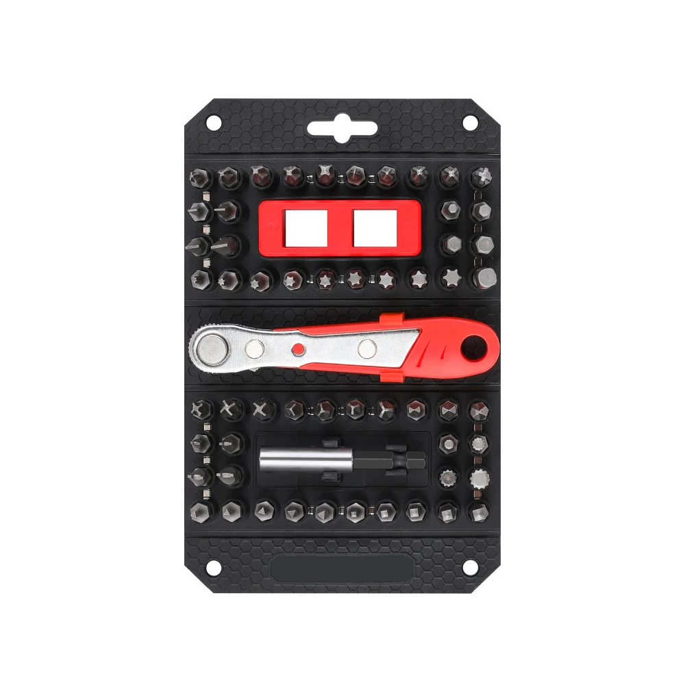 

59PCS Wrench Tip Set, Ratchet Repair Tool, Special-Shaped Screwdriver, Multi-purpose Special Screwdriver, Home Repair