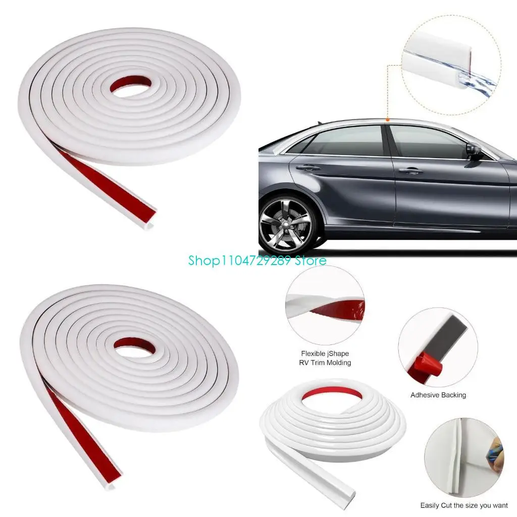 

D8KE TPE Rain Guard Простая установка Уплотнение системы дренажа воды для крыши автодомов