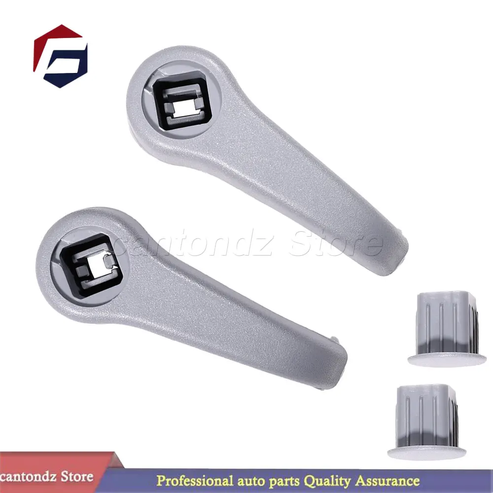 1Pair Seat Recliner Adjustment Lever Pull Handle Height Adjuster Fit for Renault Clio MK2 Twingo MK1 98-08