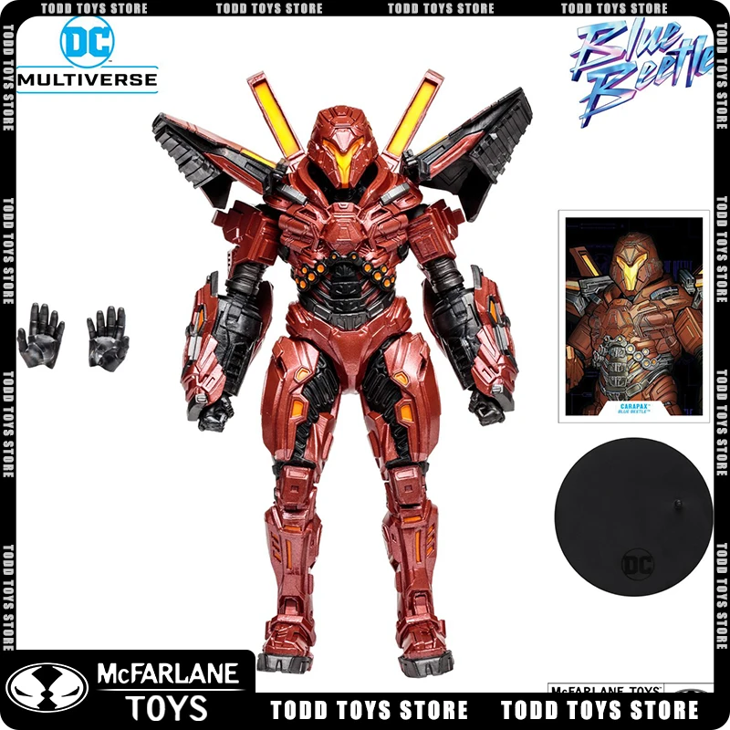 McFarlane Toys DC Comics Multiverse Carapax [Movie Blue Beetle] – A Must-Have for Action Figure Collectors