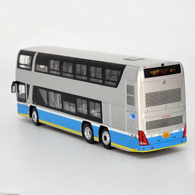 1:64 Beijing Public Transport Double-decker Bus Model Car All-alloy Collectible Car Model High-end Gift