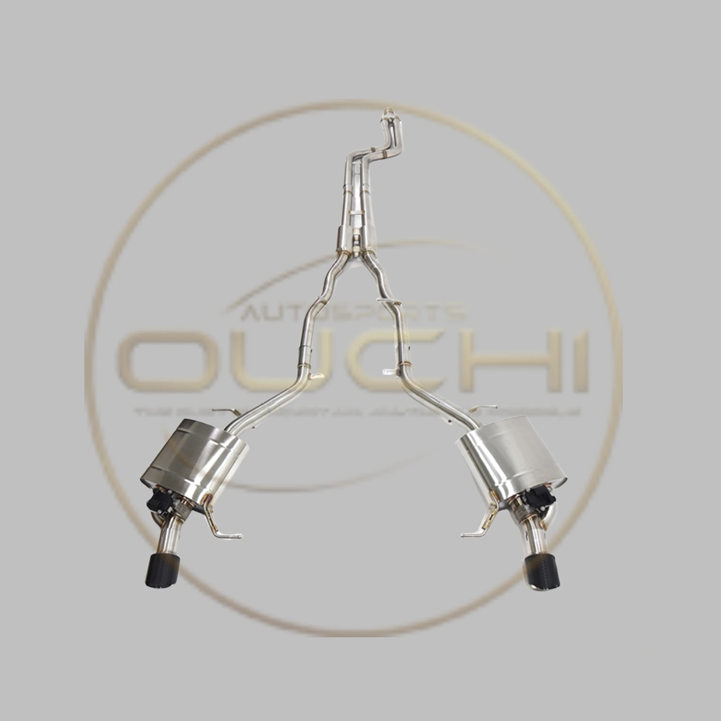 

OUCHI Factory direct sales Stainless steel Exhaust System Catback for BMW 640i F06 N55 Performance Muffler Vacuum Electric Valve