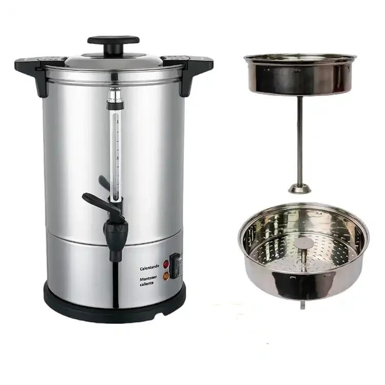 

Commercial Electric Water Boiler 40L Electric Coffee Tea Dispenser Urn Boiling Machine