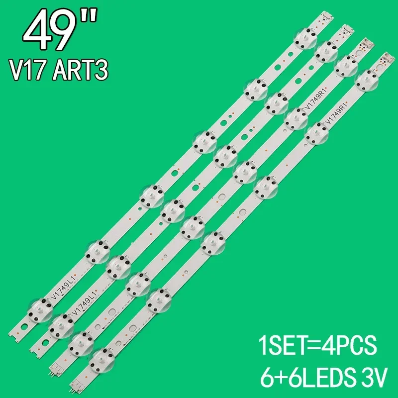 

Suitable for 49 inch LCD TV V17 49 R1 6916L-2862A 49UJ651V 49UJ701V 49UJ634V 49LG65CJ 49UJ6320 49UJ630Y 49UJ630T 49UJ6100-JB