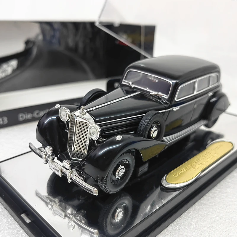 Diecast 1/43 Scale Mercedes 770K – Najlepszy Model Samochodu Klasycznego do Dekoracji Stołu i Scenek Piaskowych