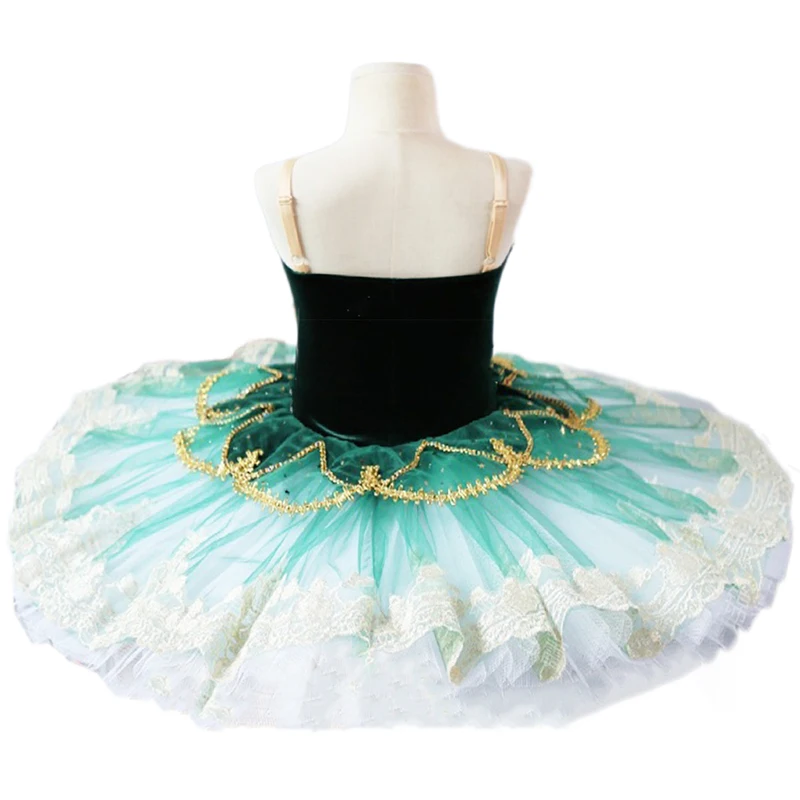 Spódniczka Tutu Baletowa Jezioro Łabędzie Sukienka Baletowa Kostium Występ Dziecięcy Ubrania do Tańca Brzucha Profesjonalne Sceniczne