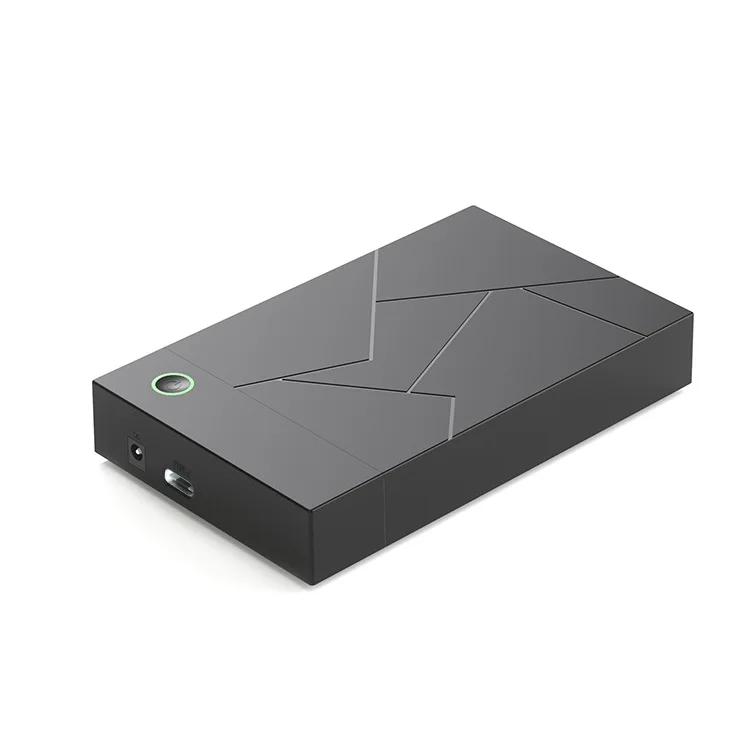 hit product3.5-inch SAS/SATA Hard Drive Enclosure for Laptops Desktops ABS Material China Origin Compatible Mechanical Solid-Sta