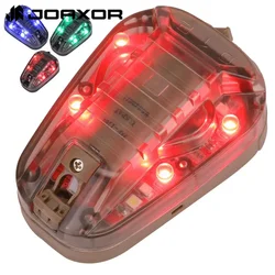 Joaxor taktischer Helm Survival Beacon Helm Strobe führte Teamkollege Identifikation Licht Helm Zubehör