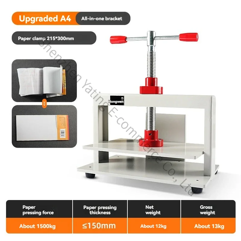 2026　Upgraded A4 Paper Flattening Machine Financial Voucher Bill Paper Pressing Book Album Sorting Machine Paper Flattening Mac