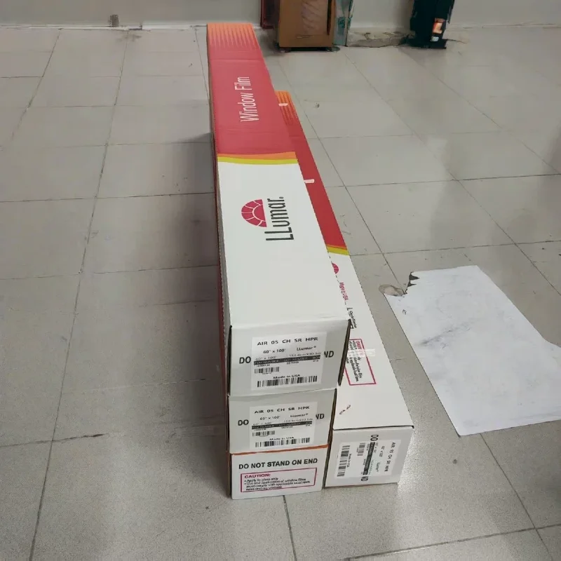 

Premium LLumar 5% VLT Auto Window Film Nano Ceramic High Heat Rejection 99% UV Block PET Car Tint Non Signal Interference Home