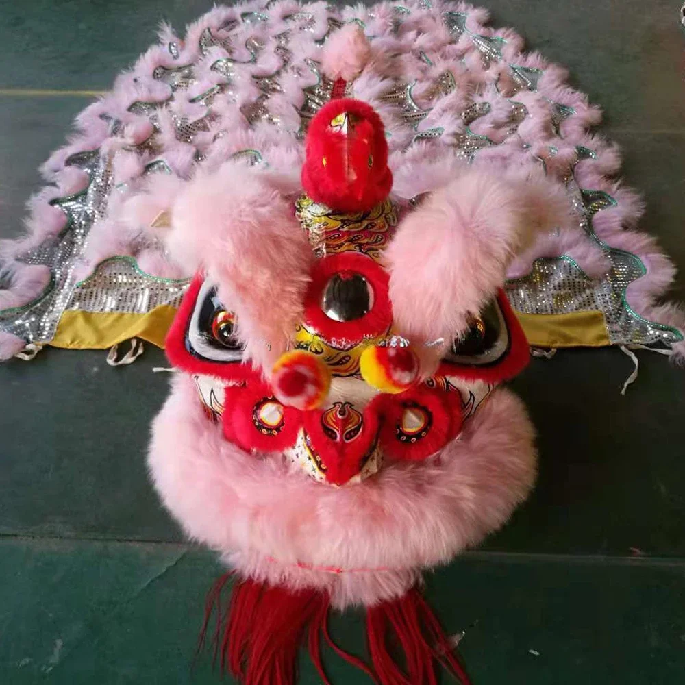 Costume de danse folklorique chinois, style grue patrihane du sud, nouvel an chinois