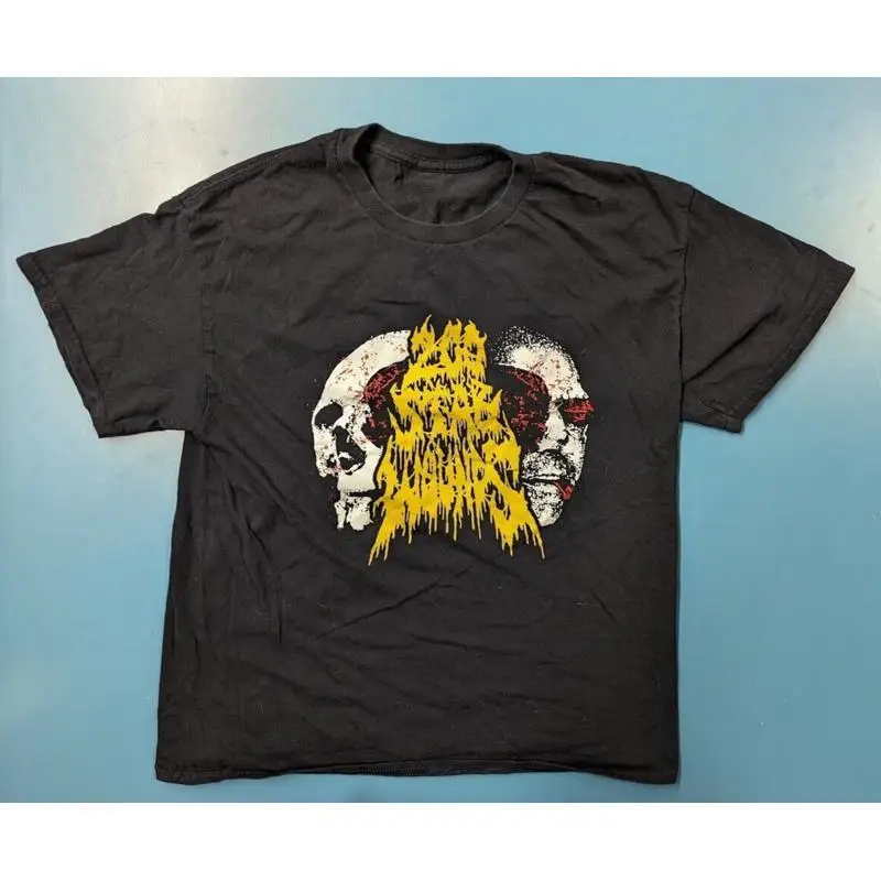 200 Stab Wounds T Shirt Black Hardcore Punk Emo Death Metal Sz Adult M Large