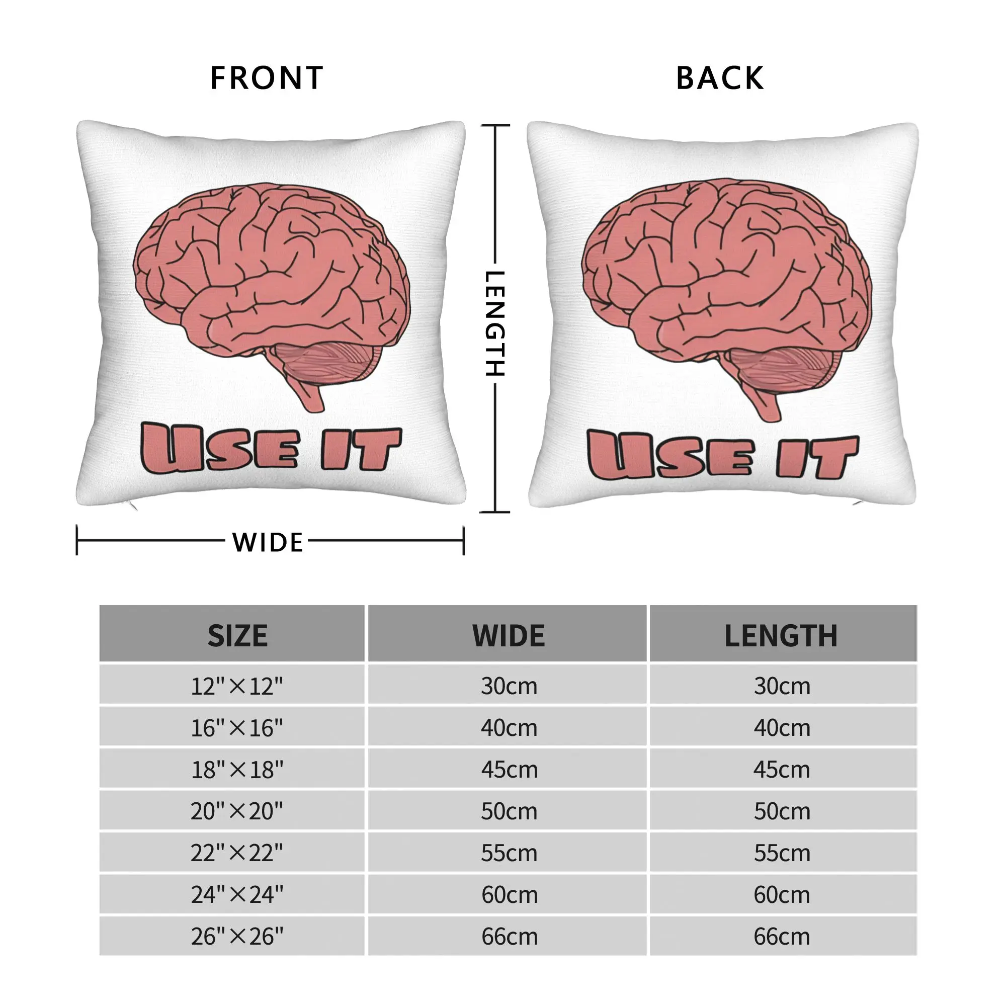 just use it please  Square Pillow Covers Polyester Bed Car  Cushion Cover Cute Decor Pillowcase 45*45