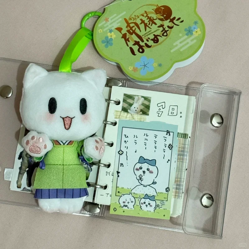 

Genuine Nullset Kamisama Kiss Plush Keychain Nanami Tomoe Cat Doll Cute Anime Stuffed Animal Toy For Bag Kawaii Keychain Gift