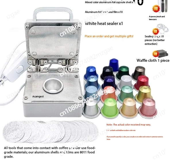

Vertuo Coffee Machine Capsule Shell Special Aluminum Foil Heat Sealing Film DIY Capsule Sealing Machine Disposable Sealing Film