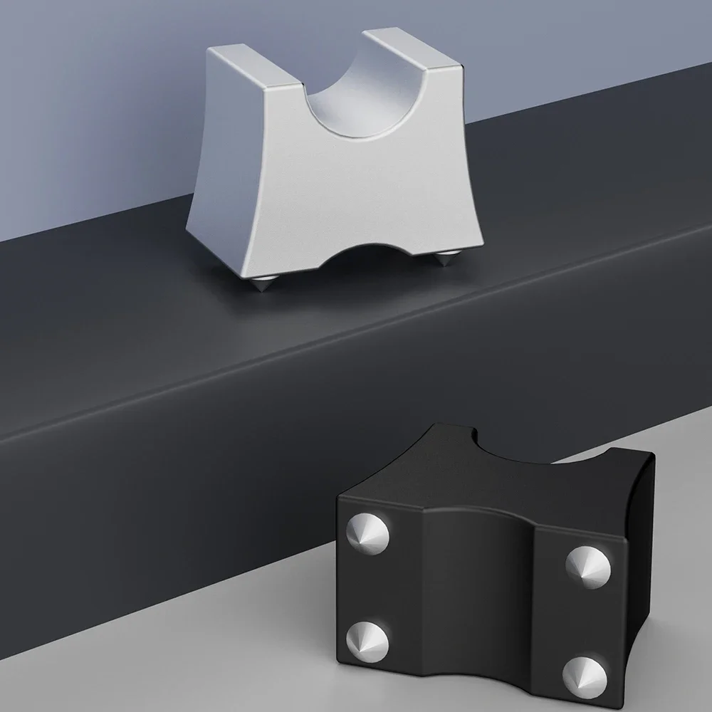 High quality Aluminum alloy CF01/CF03 HiFi cable support,Audio Wire Bracket ,Holder Trestle Anti-Shock Absorber Pad - Image 3