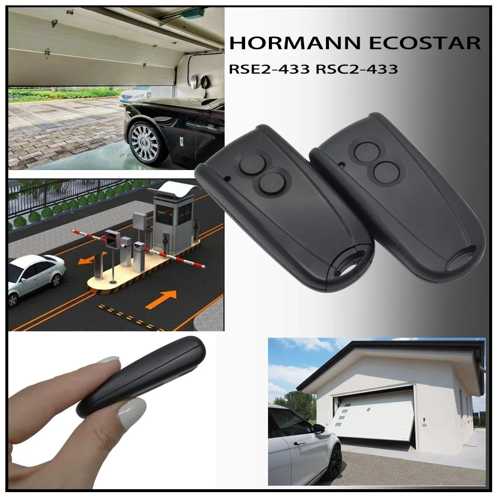 RSC2 RSE2 433 Hormann ECOSTAR Pilot do bramy garażowej RSC2-433 RSE2-433 Nadajnik kodu zmiennego 433.92MHz — zdjęcie produktu 5