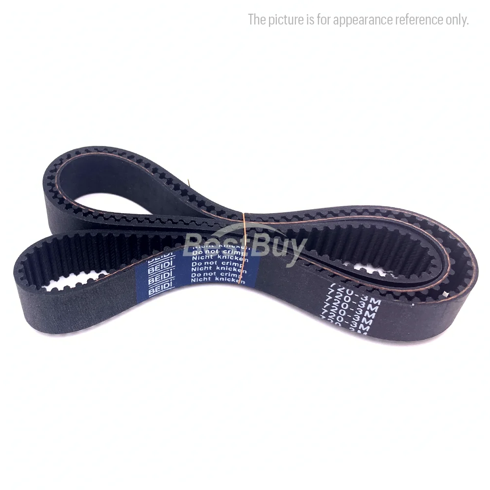 HTD 3M High-Quality Rubber Closed Loop Timing Belt Width 6/10/15/20mm Perimeter 531-711mm For 3M Synchronous Wheels