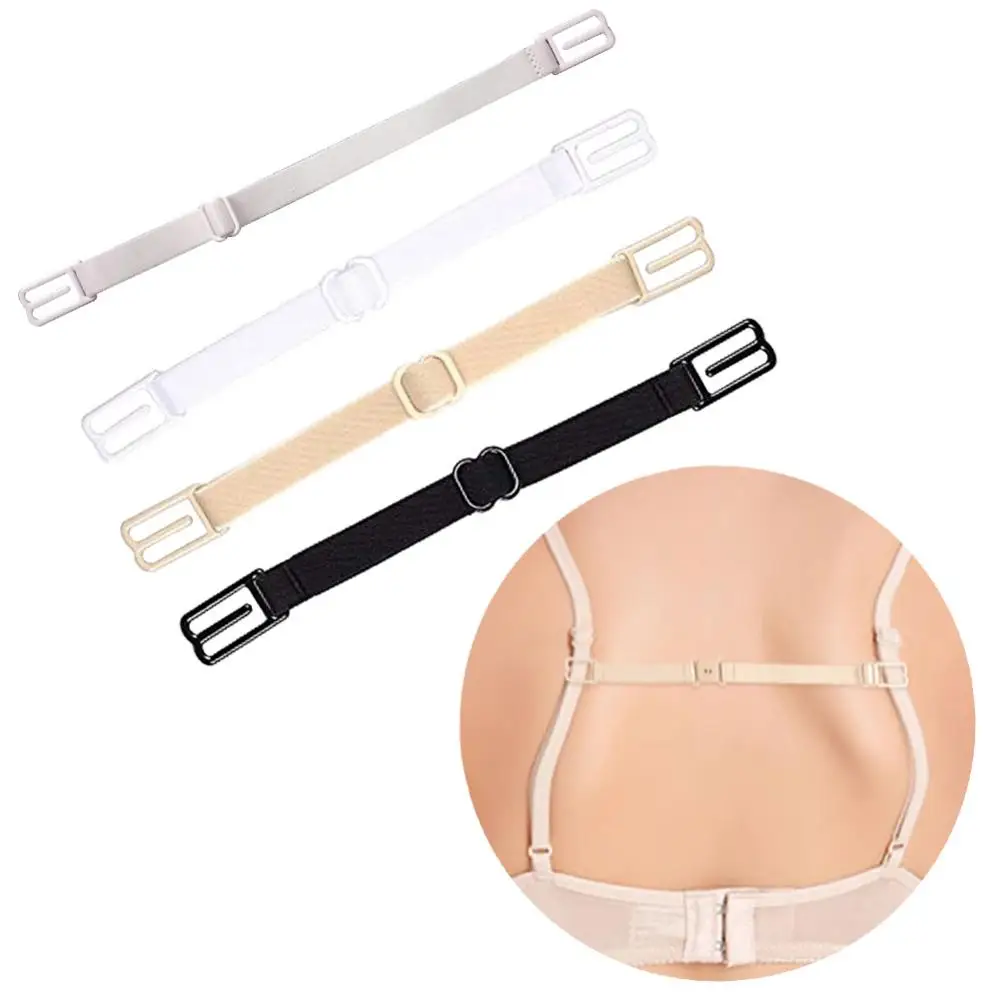 Women Non-Slip Elastic Bra Strap Holder, Adjustable Band Buckle Racer Back Clip, Comfortable Secure Fit