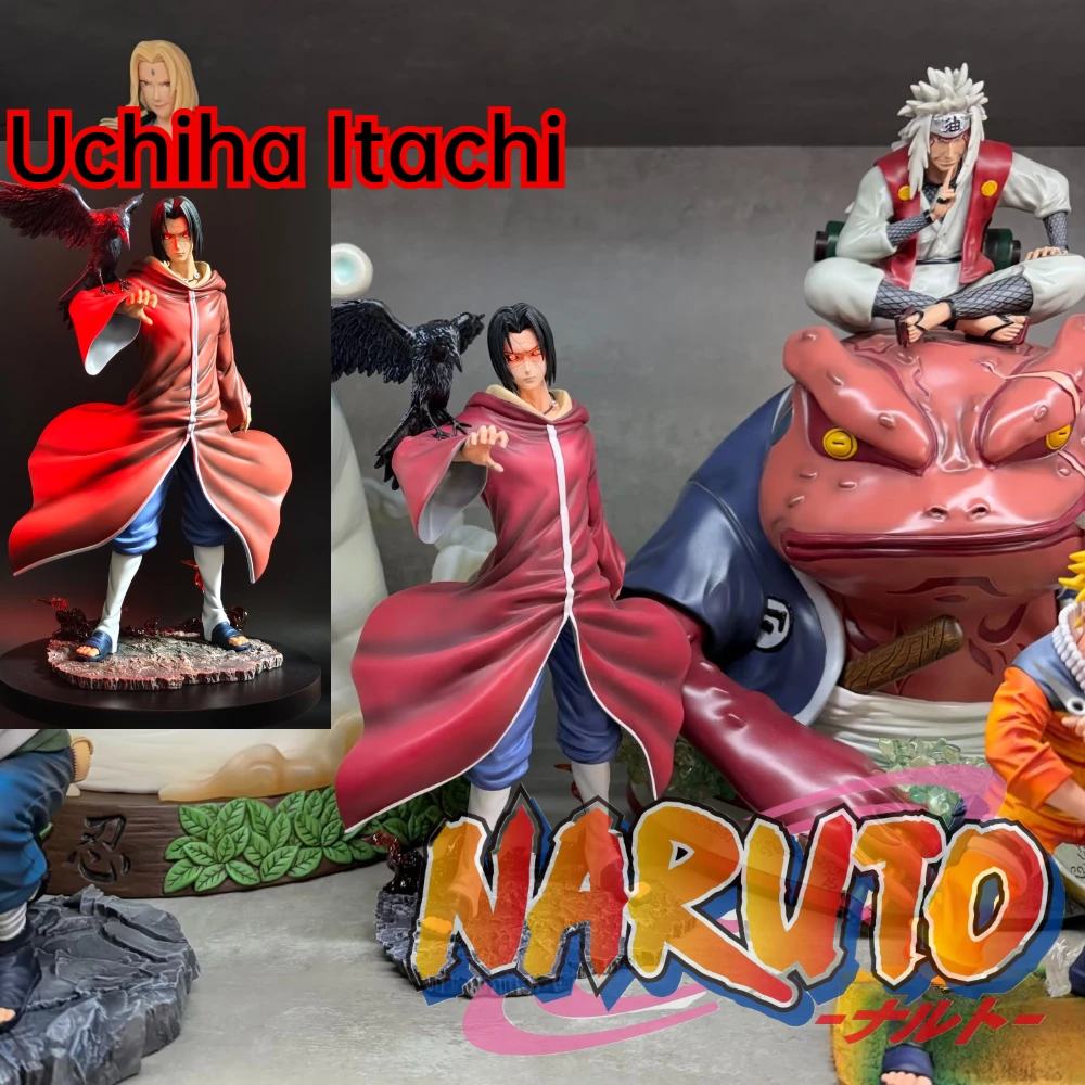 

Naruto Anime Figure Uchiha ItachiPvc Figurine Model Collection Doll Desktop Ornaments Statue Kids Toys Christmas Gifts