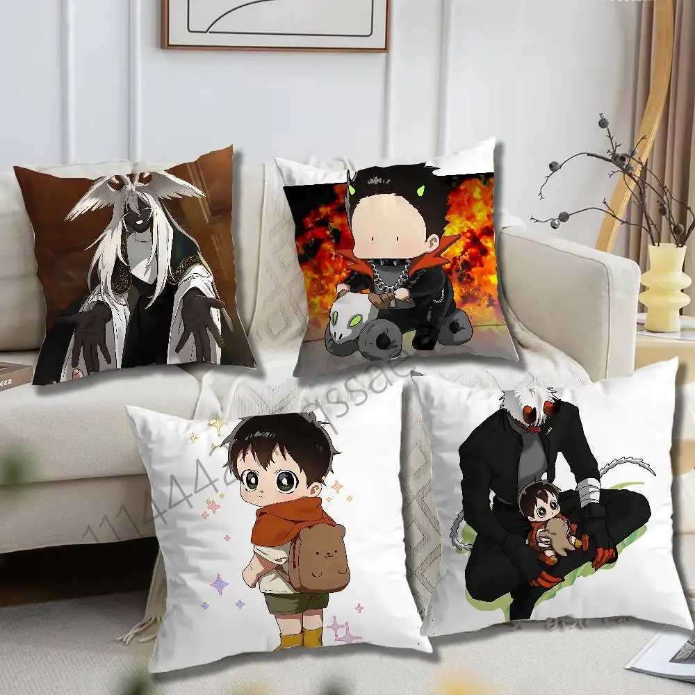 Mori On the Way to Meet Mom Single Throw Pillow Case Cover Sofa Cushion Home Room Decor