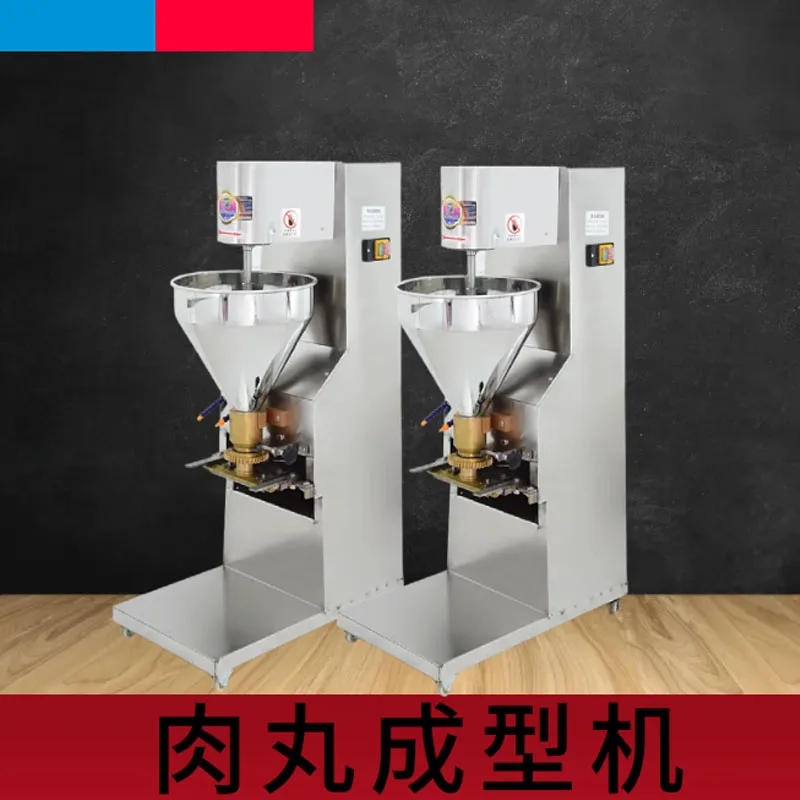 Edelstahl Frikadelle Maker Werkzeug Automatische Frikadelle Maschine Runde Fisch Rindfleisch Frikadelle Maker Maschine