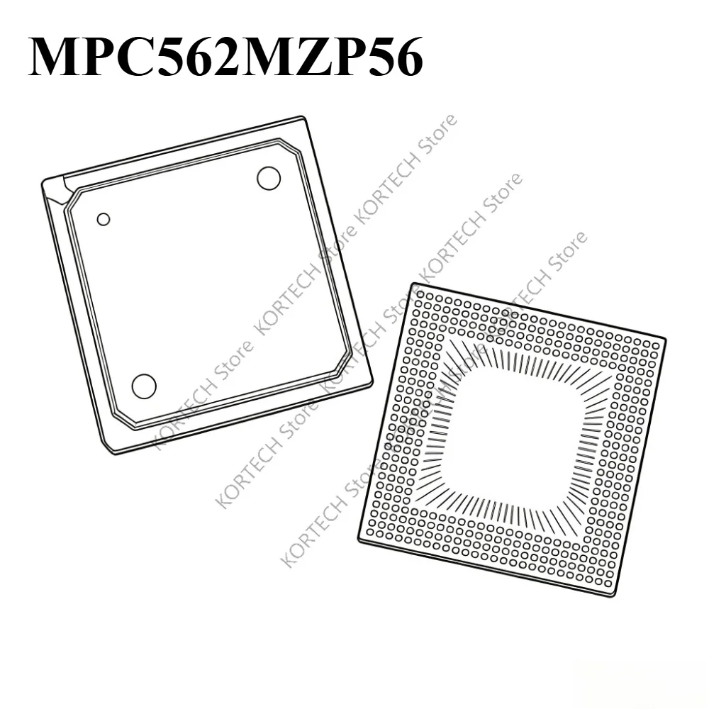 Original MPC562MZP56 REV D For Diesel Common rail EDC Car Computer board CPU Chip