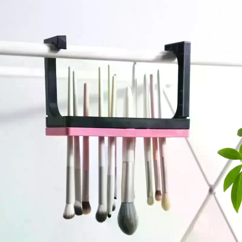 Silicone Makeup Brush Holder Drying Stand Makeup Set Storage Case Nail Pen And Painting Brush Organizer Fit For All Size Handle
