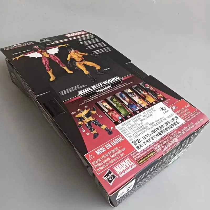 【In Stock】Original Hasbro Marvel Legends INFINITY Series BUILDAFIGURE THANOS Catwoman Anime Figure Toy Model - view 5