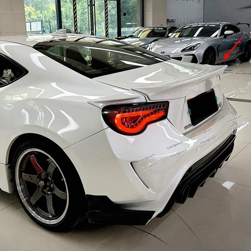 For Toyota GT86 BRZ Spoiler 2013 2014 2015 2016 2017 High Quality ABS Plastic Rear Trunk Lip Spoiler Car Accessories