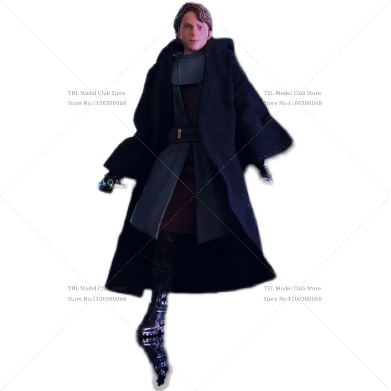 Capa de roupas masculinas em escala 1/12, cavaleiro jedi anakin, filmes clássicos de ficção científica para hb, figura de ação de 6 polegadas, cena de soldado