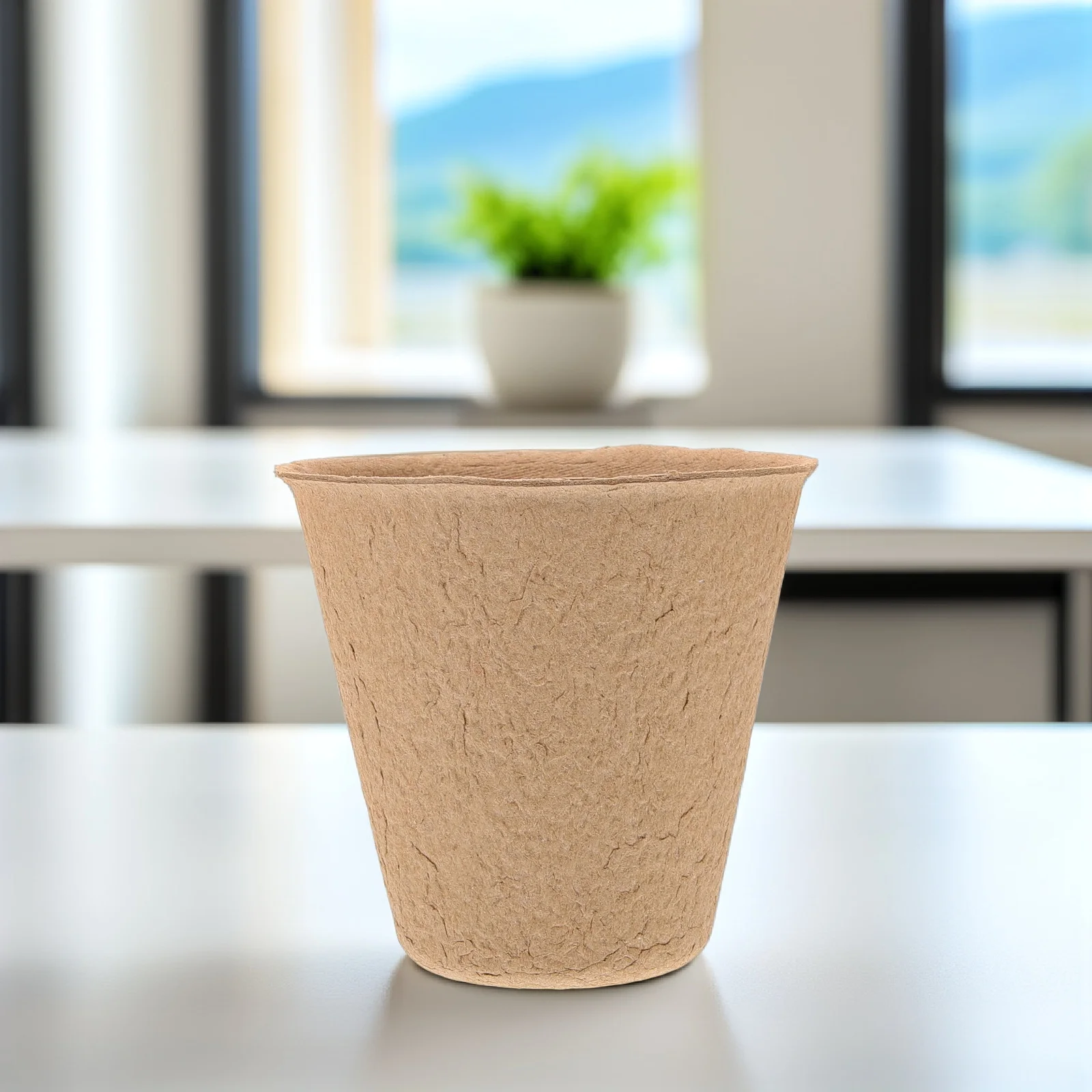 

110 Pcs Seedling Pot Biodegradable Peat Pots for Flowers Herbs Vegetables Plant Nursery Kit Small Tray Eco Friendly