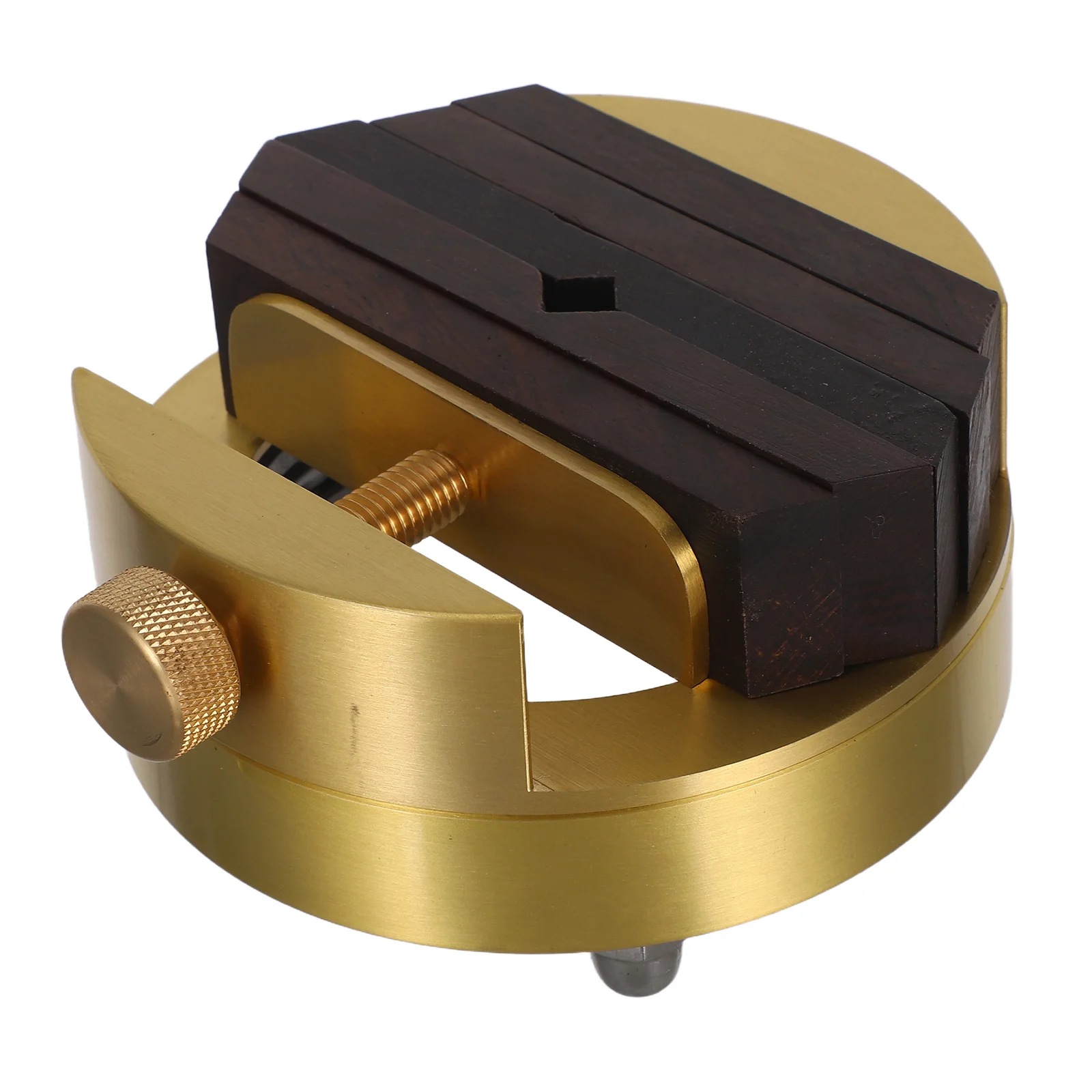 

Adjustable Brass Bed 360 Degree Rotating Vise Portable Stone Wood Stamp Holder Ergonomic Handle Seal Fixing Tool For Diy