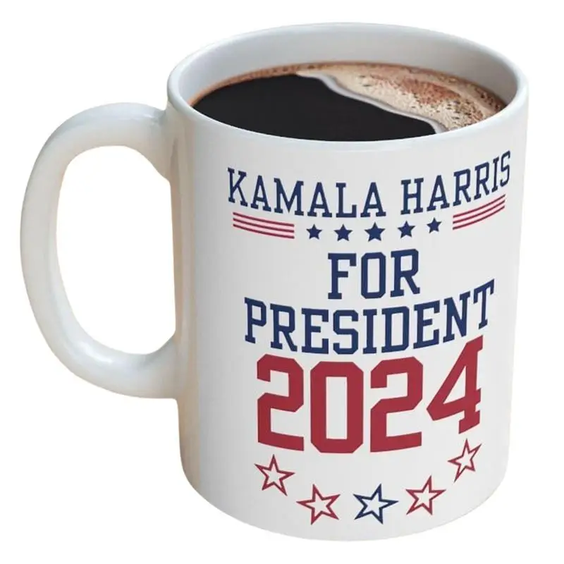 President Coffee Cups Ceramic Funny Teacup President Cup Fade Resistant Mugs Water Cup Tea Cup Novelty Coffee Mug For Coffee Tea