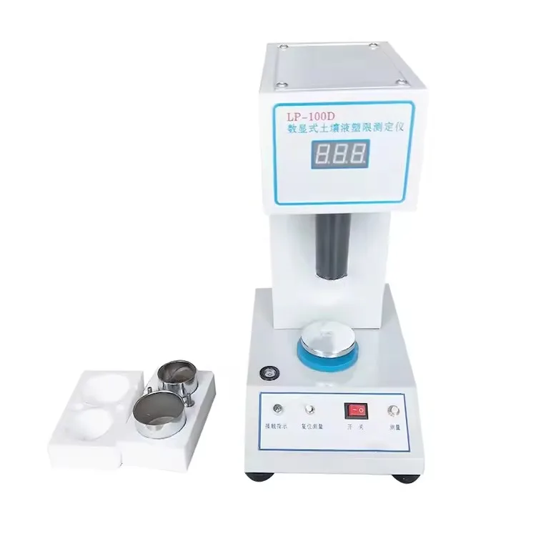 220V Digital Display Liquid  Plastic Limit United Tester Soil Digital Semi Automatic Penetrometer