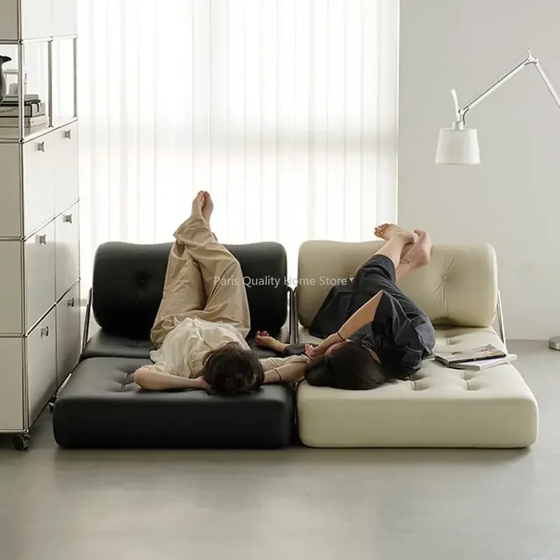 Modern Folding Sofa Bed Multifunctional Living Room Sofas Relaxing Sofa Chair Comfortable Individual Reclining Chairs Furniture