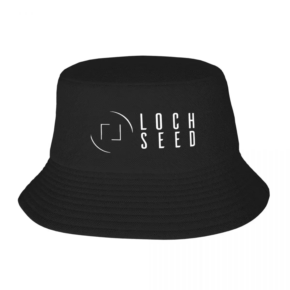 Loch Seed Side Icon White Bucket Hat cute Luxury Man Hat Mountaineering Elegant Women's Hats Men's