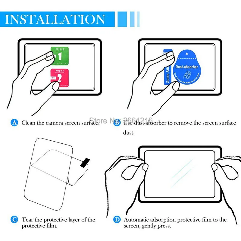 For Panasonic Lumix S1 S1R Sigma fp / fp L DC-GH5 DC-GH5S DC-S1H S1H Tempered Glass 9H 2.5D Camera LCD Screen Protector Film