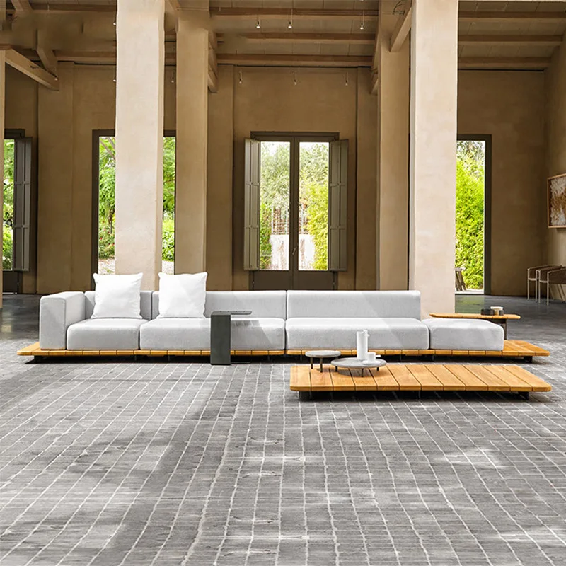 Sofá de vime personalizável