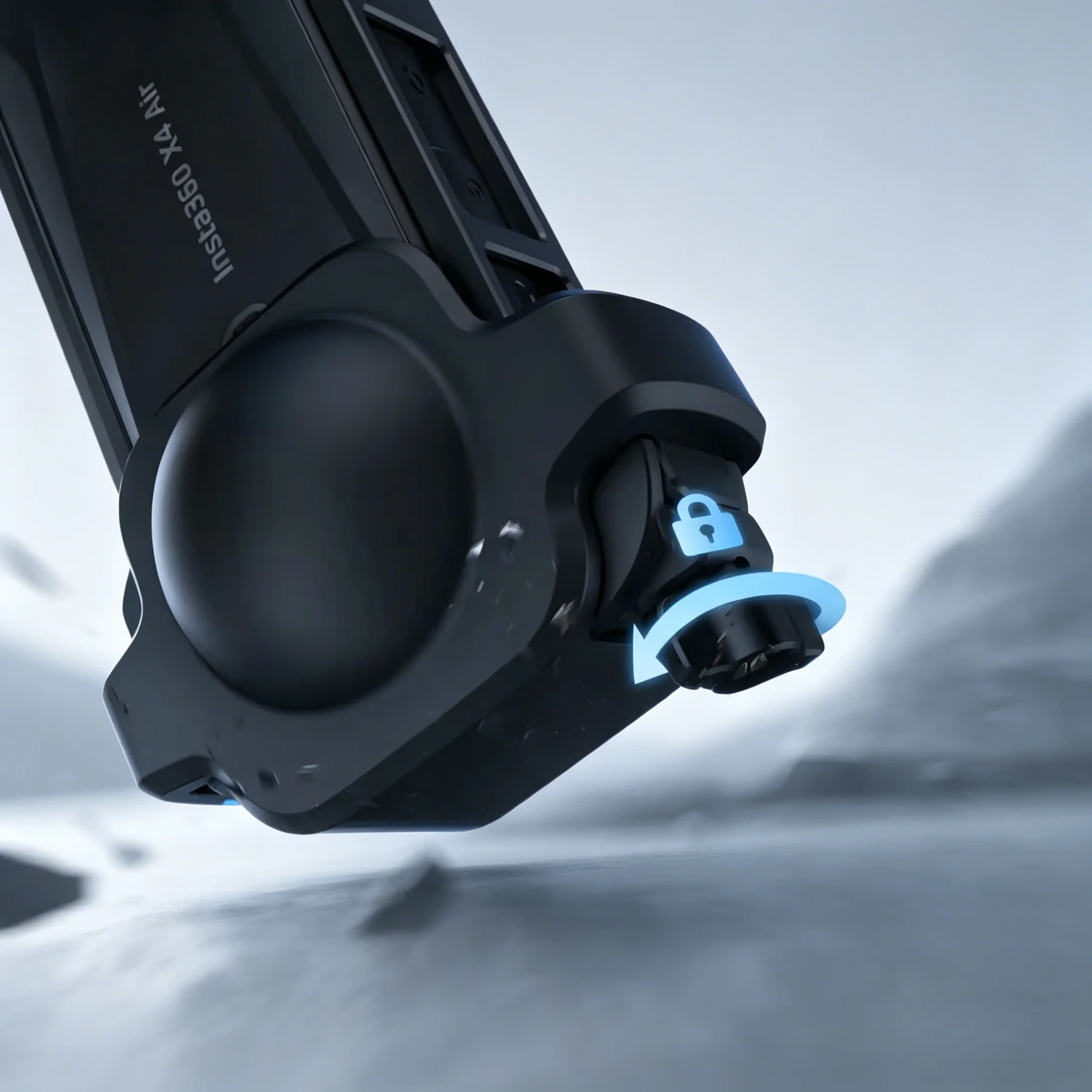 

Двойная рамка с резьбовым креплением 1/4 дюйма, для Insta360 X4 Air, официальный металлический кронштейн с холодным креплением и быстросъемной базой