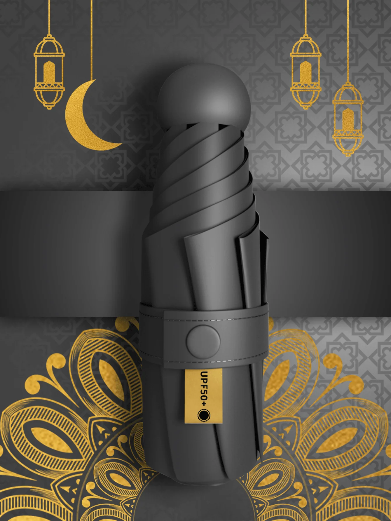 2-In-1 UV Protection Folding Umbrella, Mini Capsule Design, Lightweight & Portable, Suitable For School, Office, Home, Travel, Spring Summer Picks, Brides Maid Gifts, Room, Bedroom Decor, Bedroom Decor, Beach, Travel, For Men, For Women