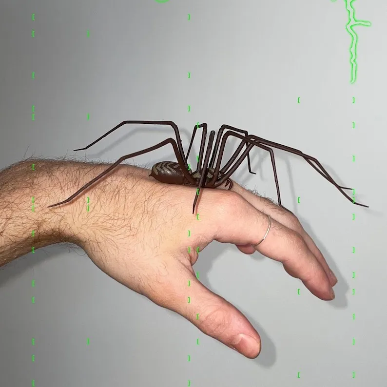 Halloween Horror Simulation Spider Fidget Toys Creative Novelty April Fool's Day Pranks Decorative Ornaments Magnetic Spider Toy