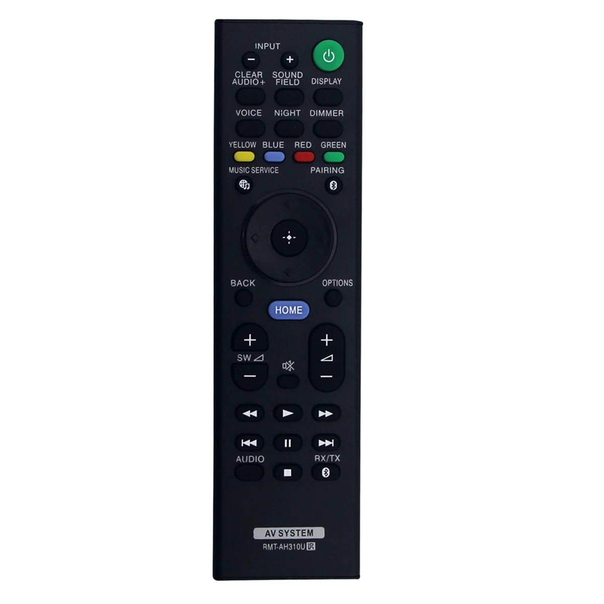 OIIRGO-RMT-AH310U Pilot zdalnego sterowania do soundbara Sony HT-CT800 HT-MT500 HT-ST5000 SA-CT800 SA-MT500 SA-ST5000 HTCT800 HTMT500