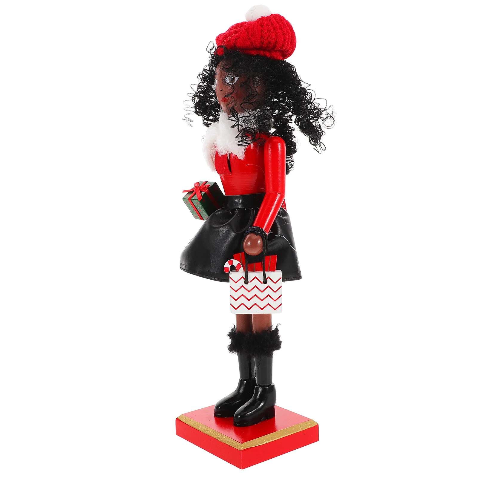 

1pcs Christmas Nutcracker Decoration Wooden Traditional Ornament For Holiday Party Desktop Decor Xmas Gift Figure Craft