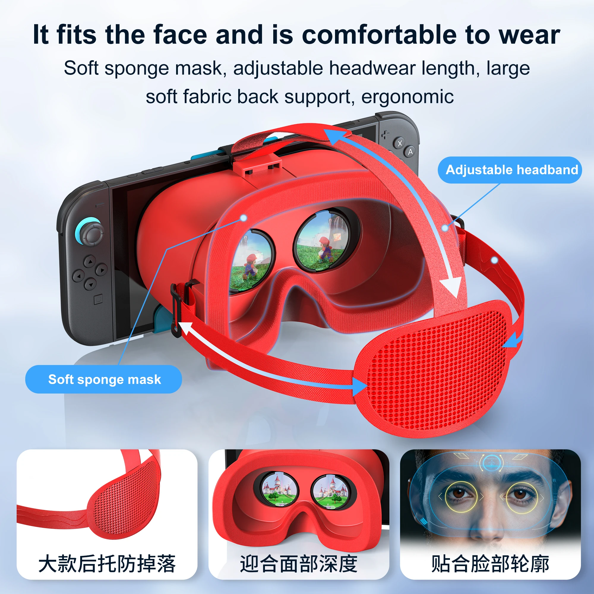 Upgraded VR Headset for Ninten - Gaming Accessories Vr recension och pris